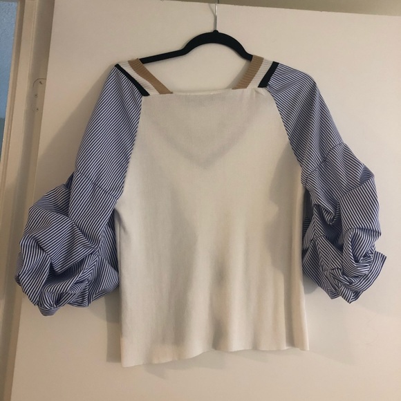 Trendy Nastygal sweater with statement sleeves! - Picture 2 of 3